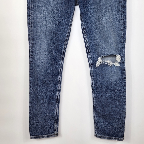 Agolde Nico High Rise Slim Skinny Jeans Cropped Ankle Stretch Button Fly 28 NWT - Picture 5 of 12